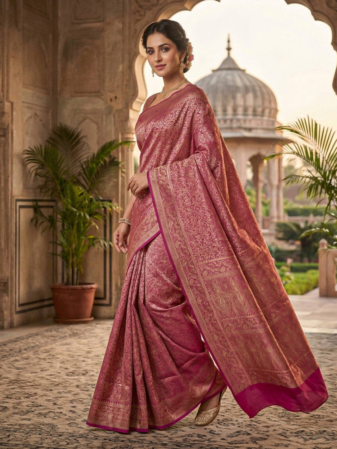 Woven Design Art Silk Banarasi Saree
