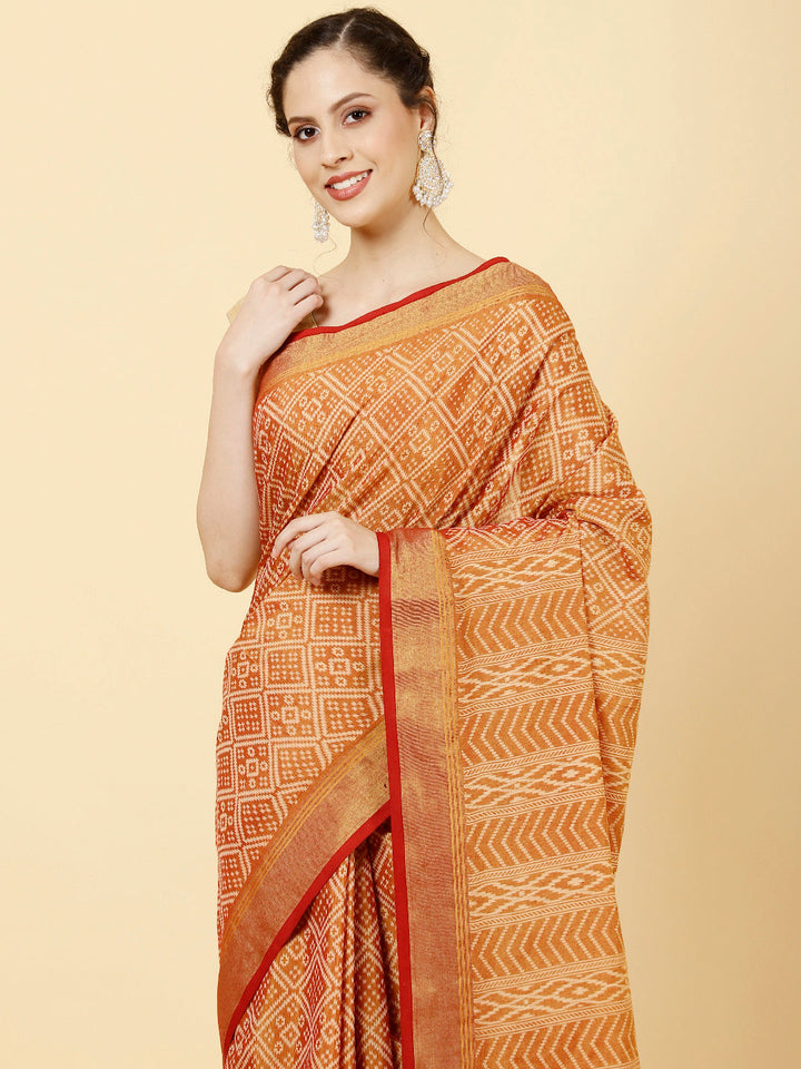 Printed Cotton Saree