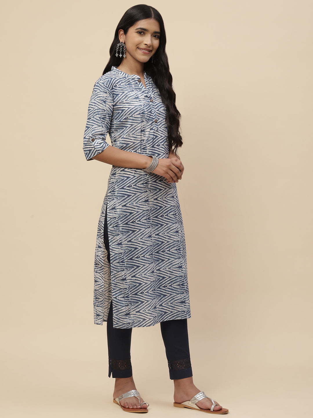 Printed Cotton Kurta