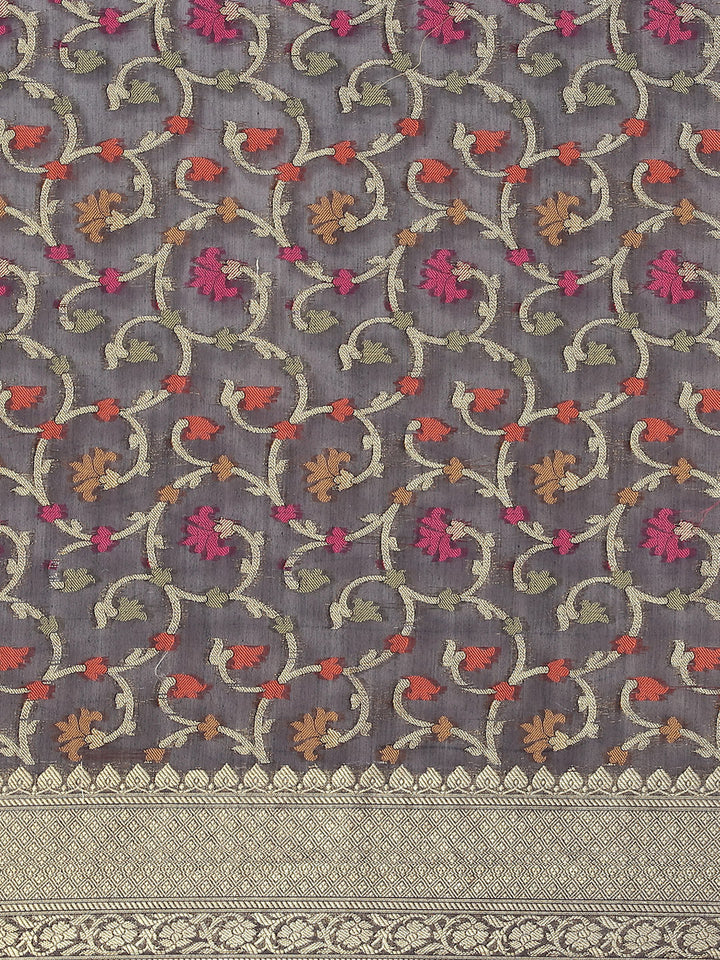 Cotton Saree with Zari Jaal