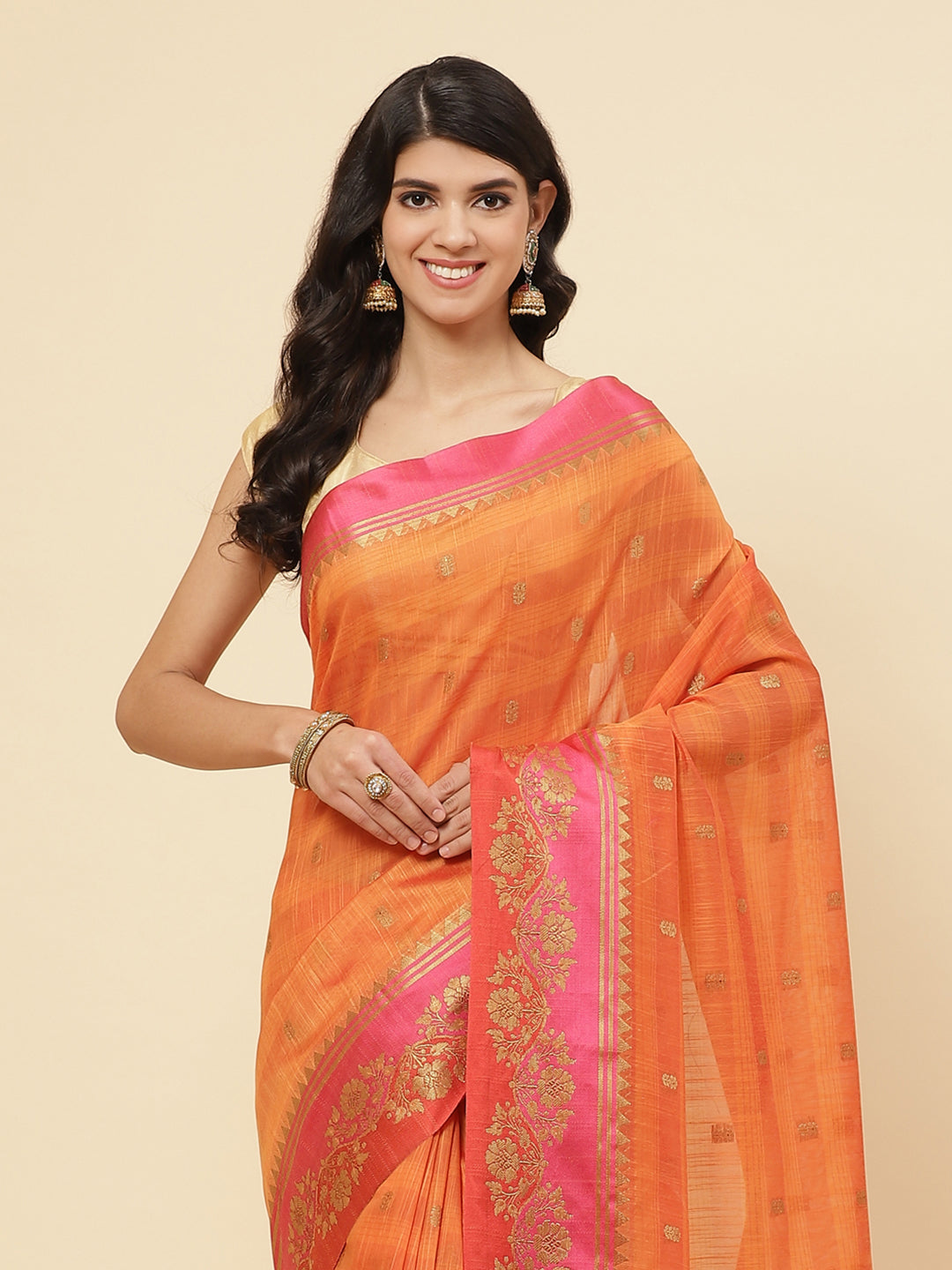 Cotton Wovn Saree