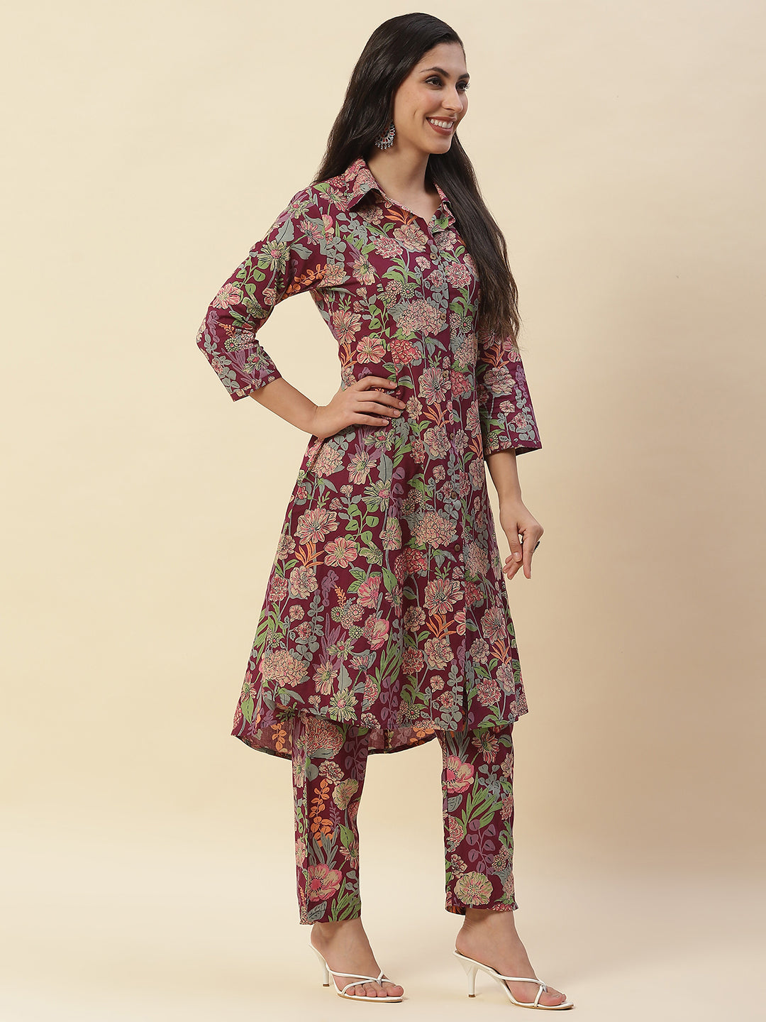 Cotton Kurta With Pants