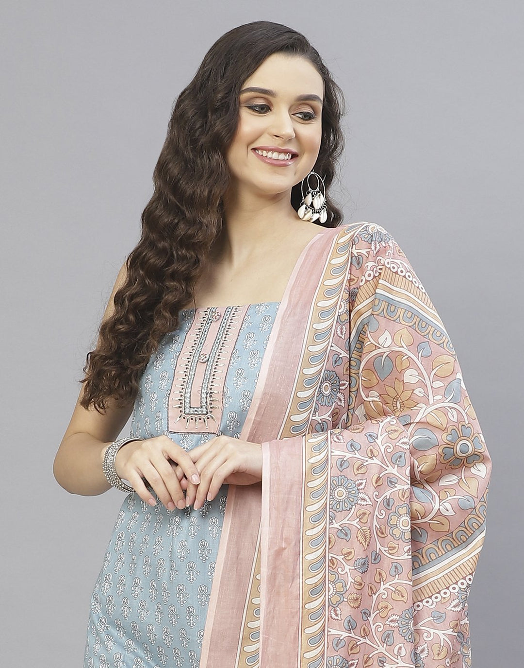 Cotton Printed Suit Piece