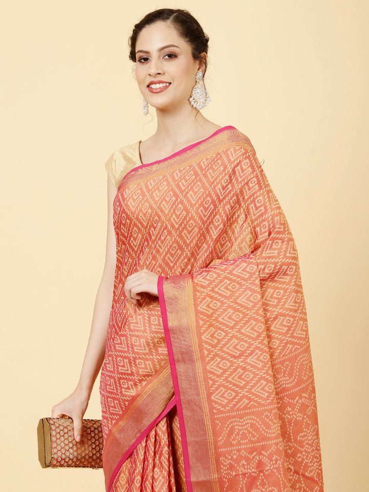 Printed Cotton Saree