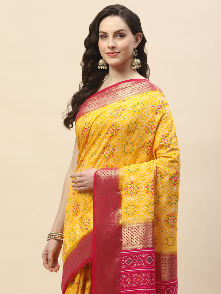Patola Woven Handloom Saree