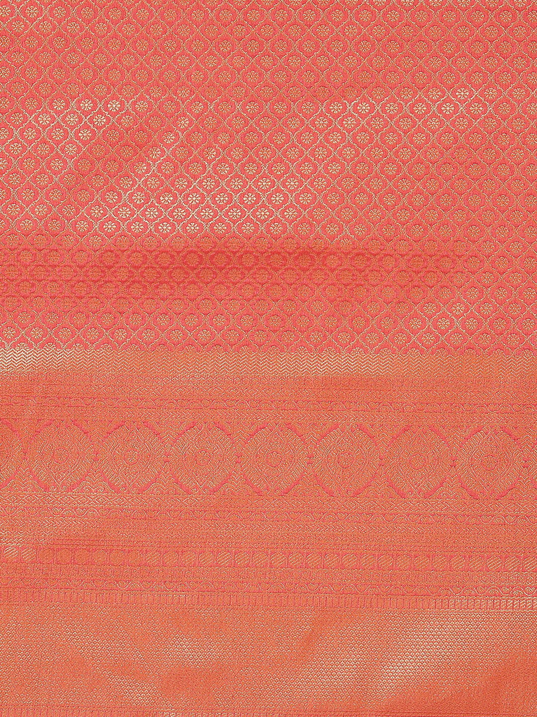 Brocade Zari Jaal Art Handloom Woven Saree