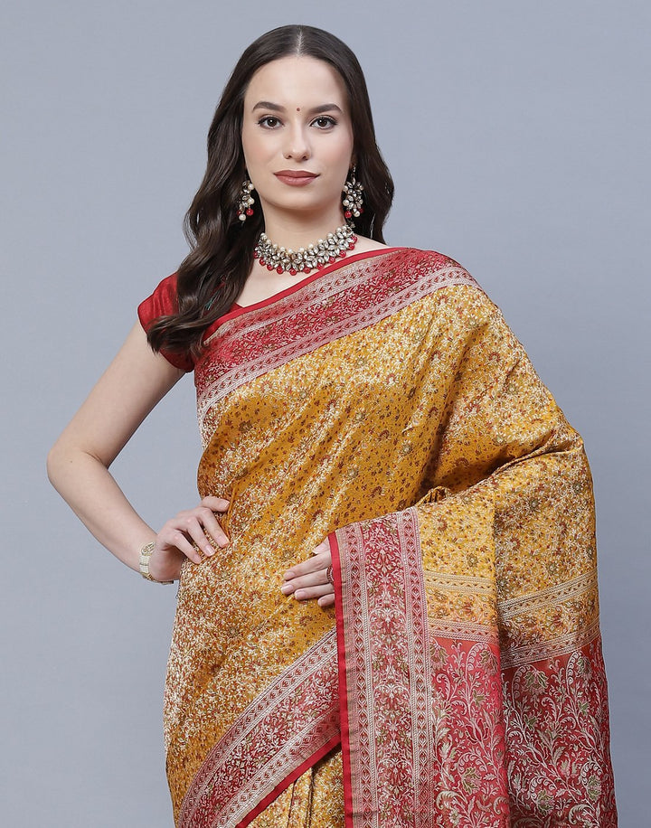 Woven Banarasi Tanchoi Saree