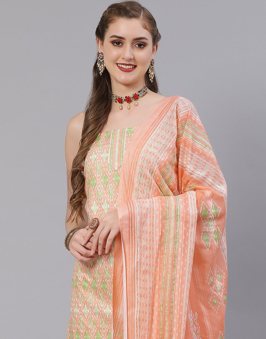 Cotton Printed Suit Piece