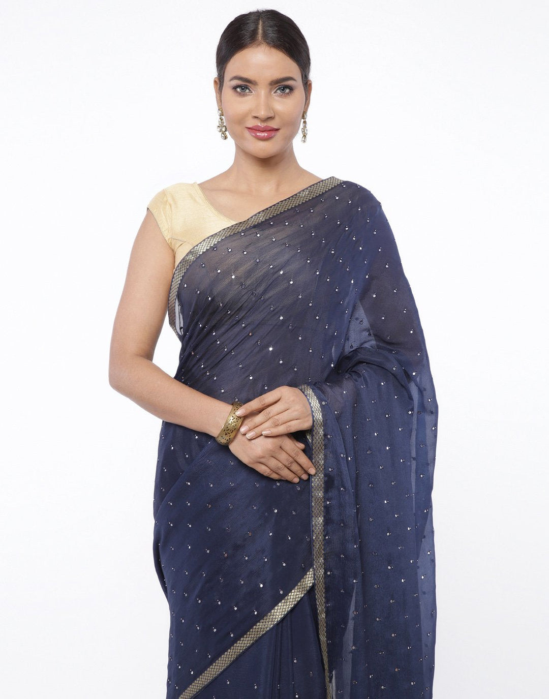 MBZ Meena Bazaar-Art Chiffon Saree