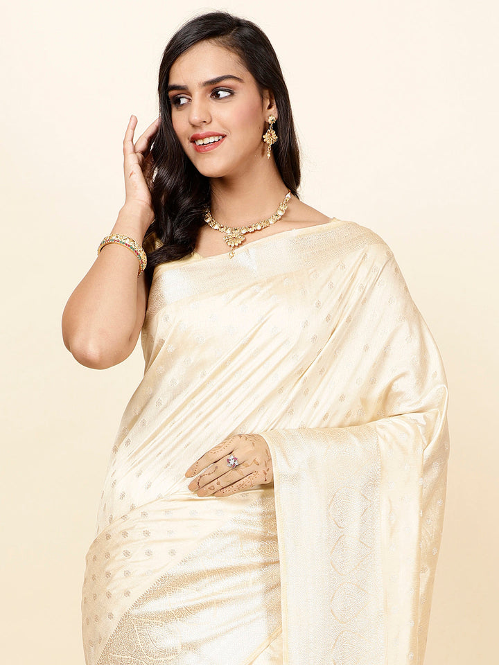 Zari Border Woven Handloom Saree