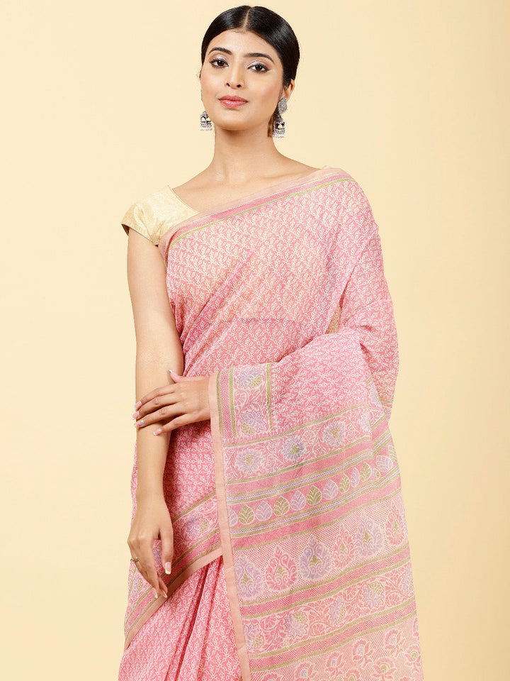 Printed Cotton Saree