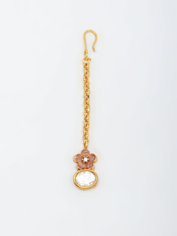 Kundan Necklace Set With Earrings