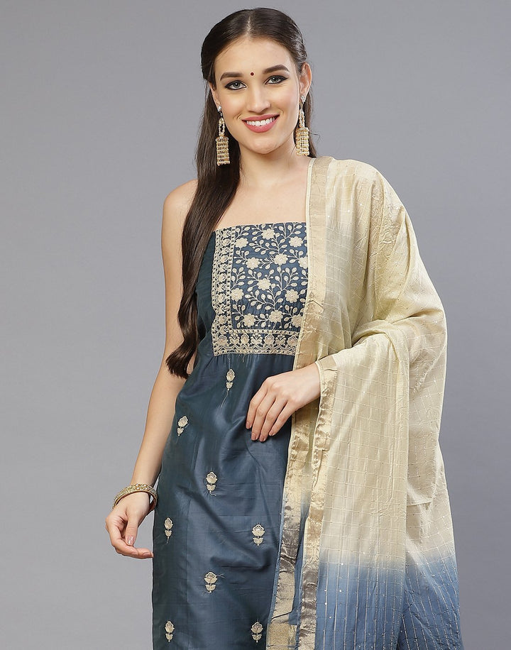Chanderi Suit Set