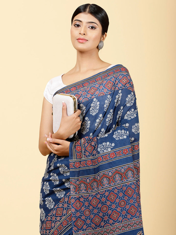 Printed Cotton Saree