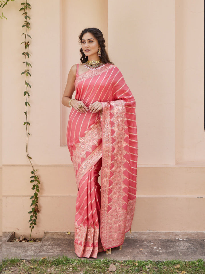 Zari Zaal Woven Banarasi Saree