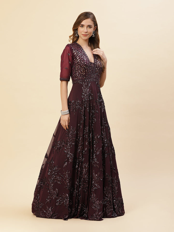 Sequence Net Gown