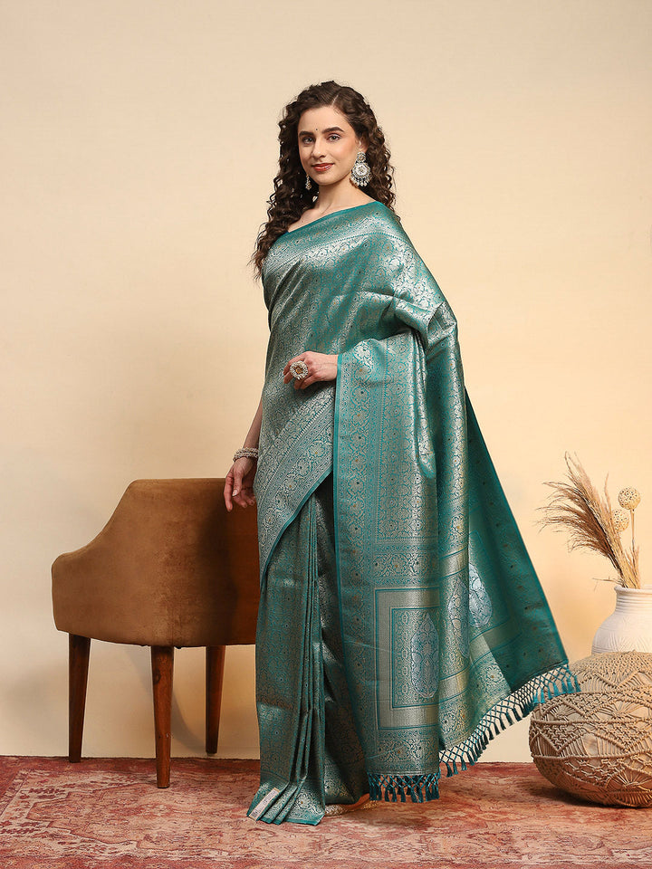 Woven Design Art Silk Saree