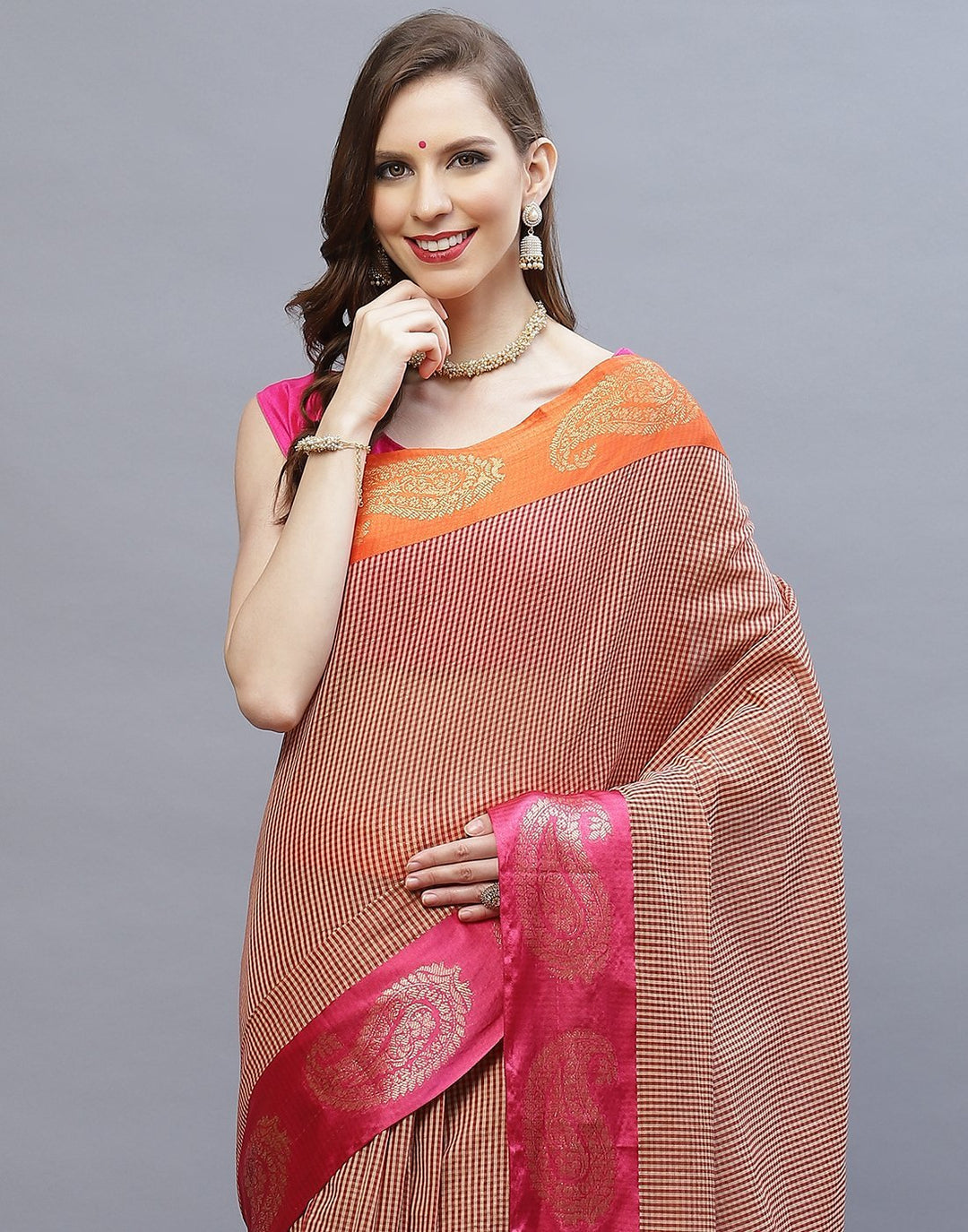 WOVEN COTTON SAREE