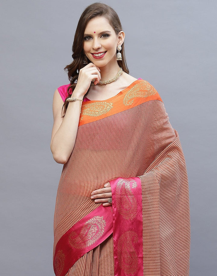 WOVEN COTTON SAREE