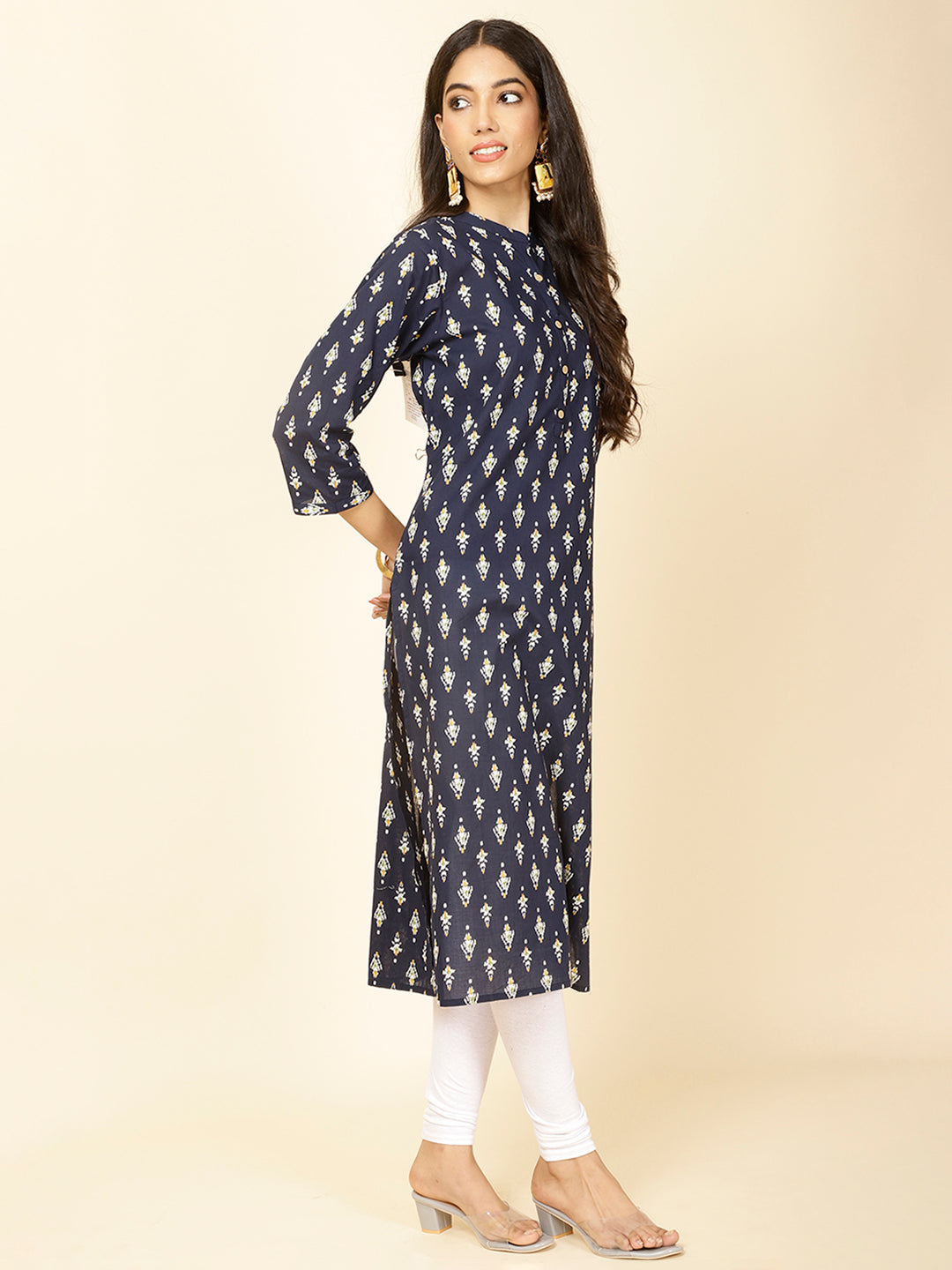 Printed Cotton Kurta