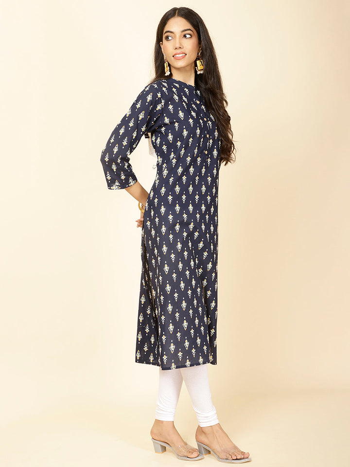 Printed Cotton Kurta