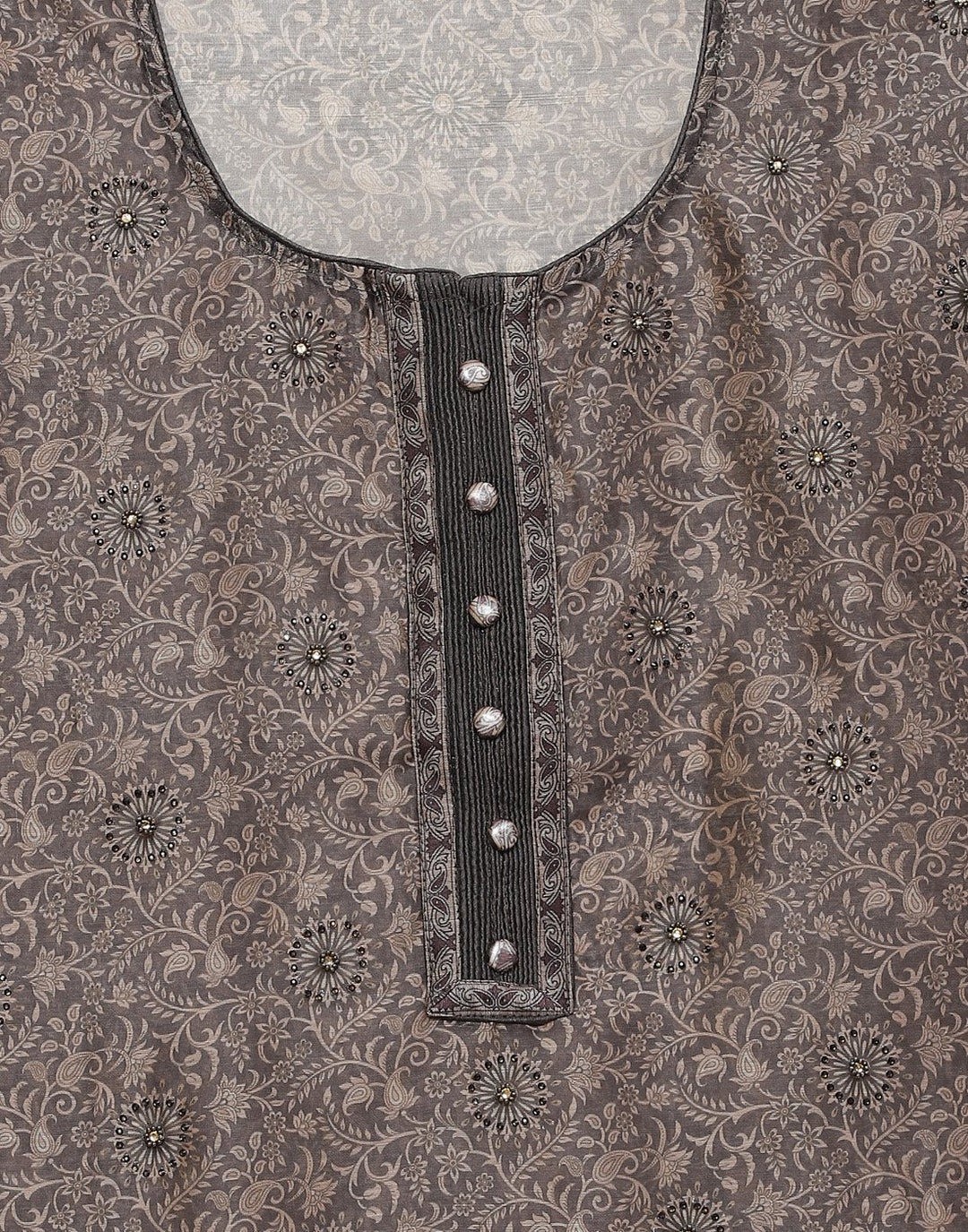 Chanderi Printed Suit Piece
