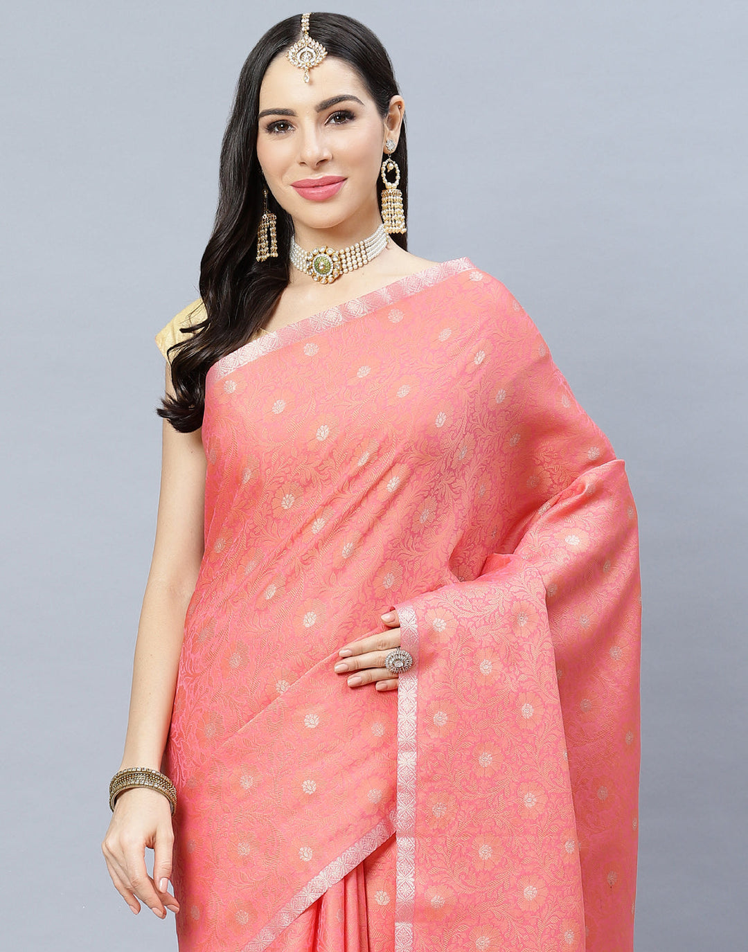 Woven Tisu Saree