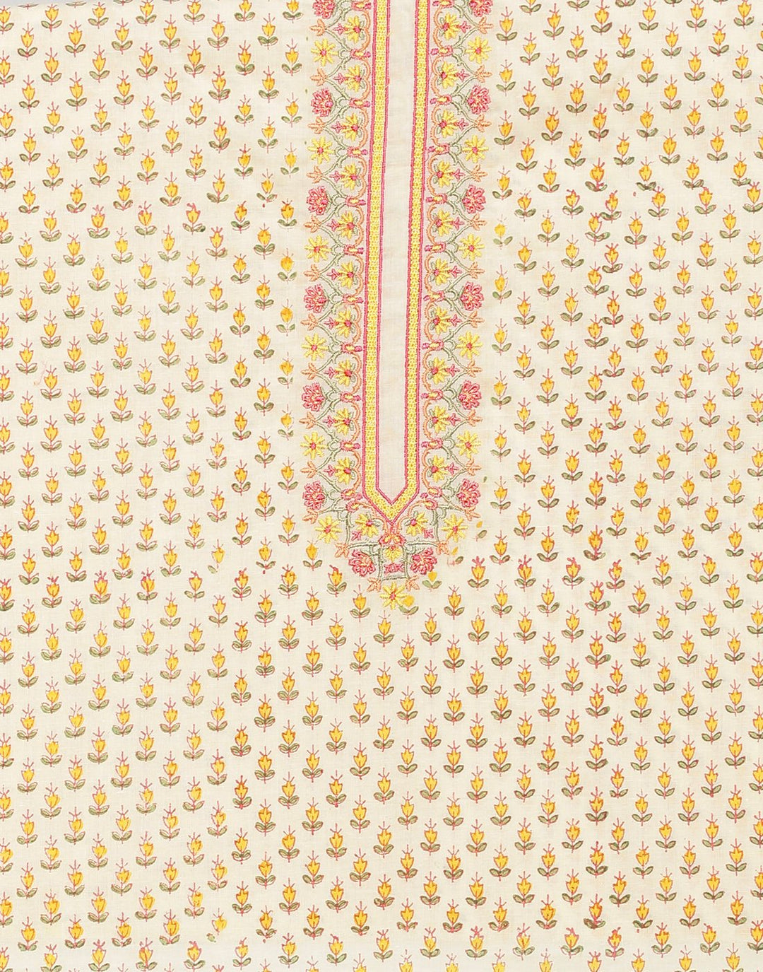 Cotton Embroidered Suit piece