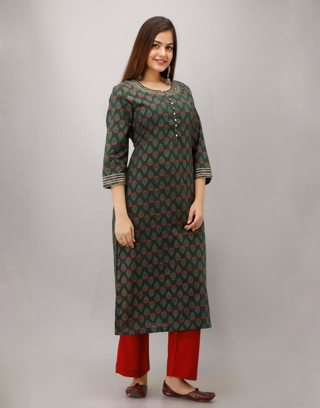 Printed Cotton Kurti