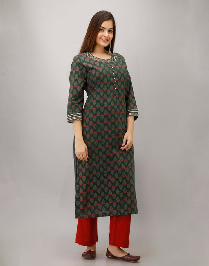 Printed Cotton Kurti