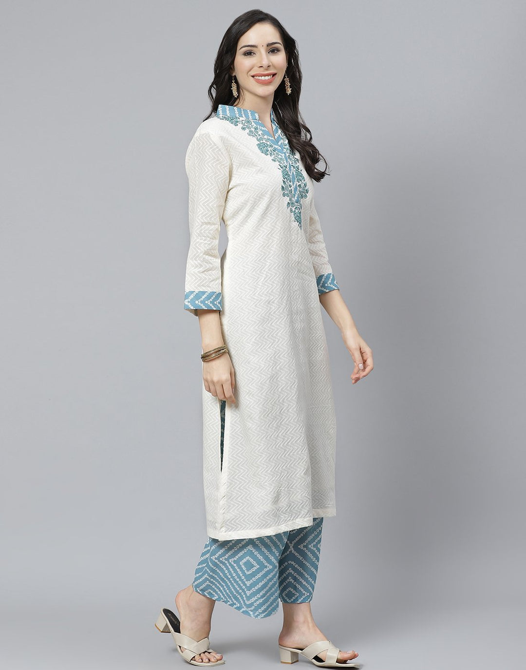 Cotton Kurti with Palazzo