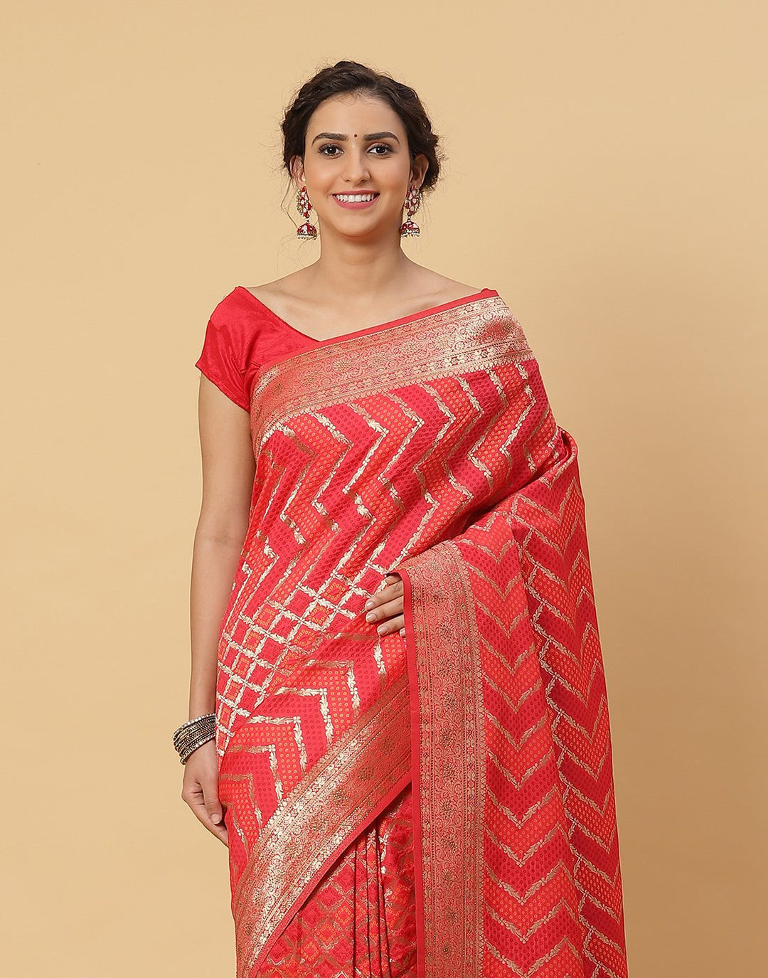Woven Banarasi Art Handloom Saree