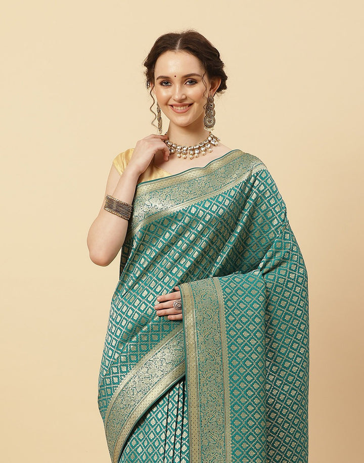 Embroidered Banarasi Saree