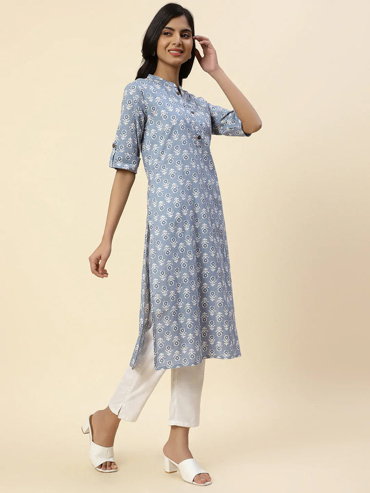 Printed Cotton Kurta