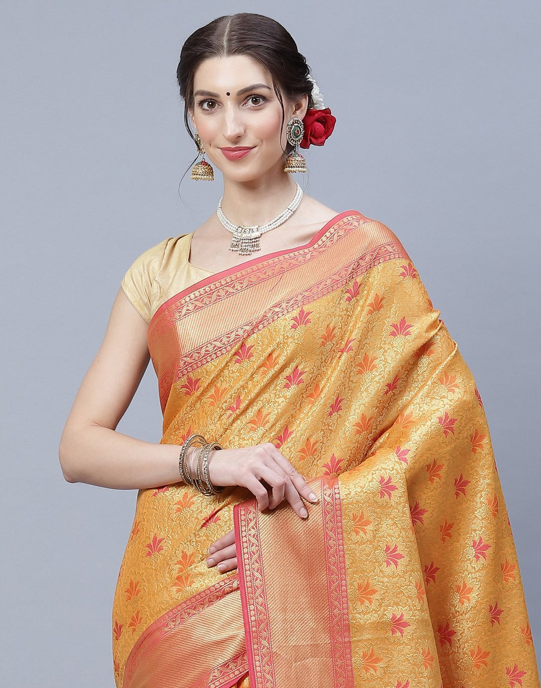Cotton Woven Saree