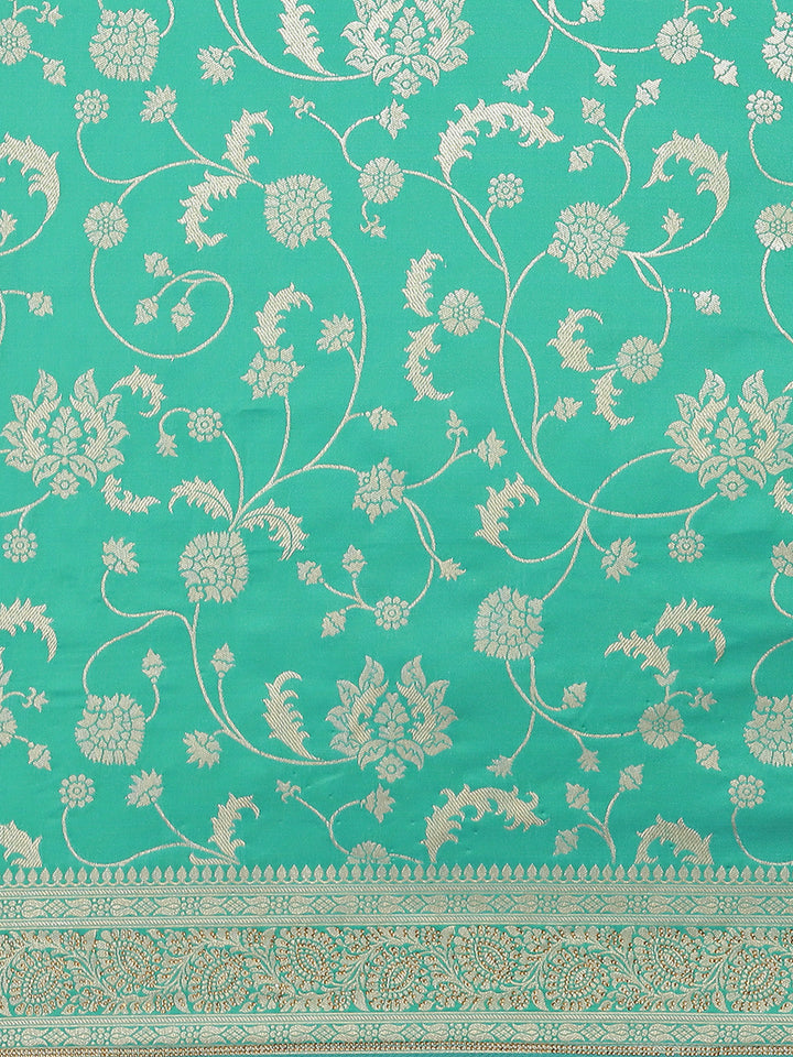 Banarasi Saree with Stone Jaal