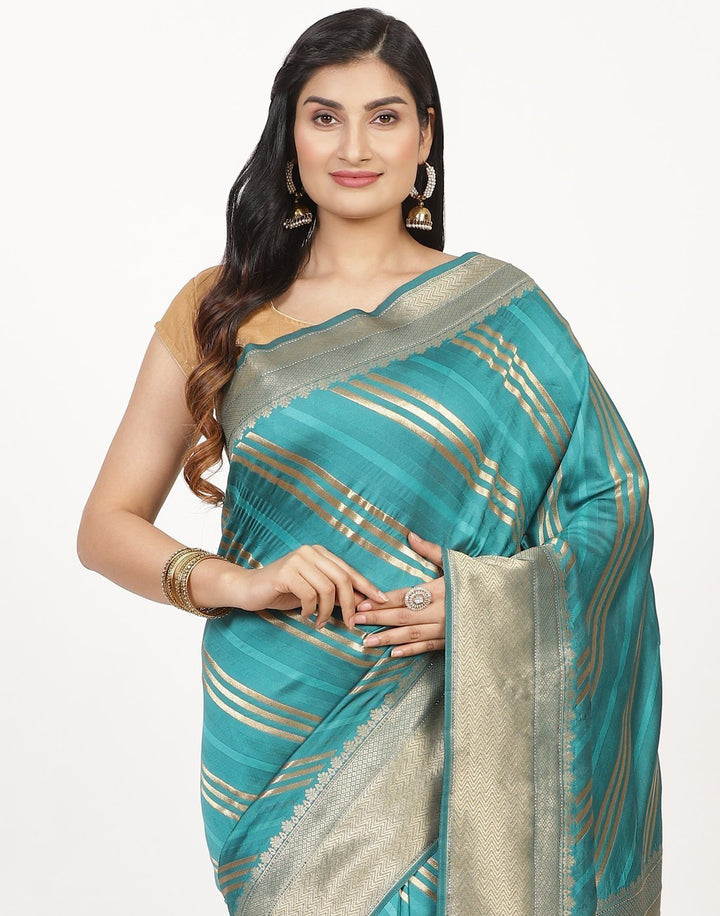 MBZ Meena Bazaar-Banarasi Silk Woven Saree