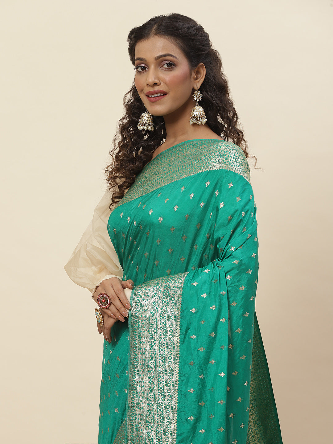 Zari Border Woven Handloom Saree