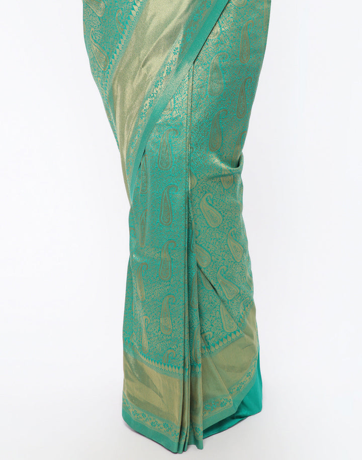 MBZ Meena Bazaar-Art Handloom Woven Saree