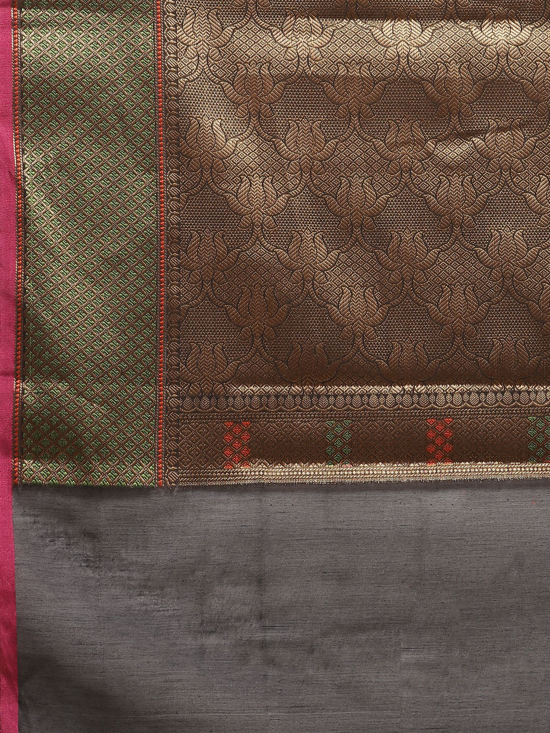 Zari Jaal Cotton Woven Saree