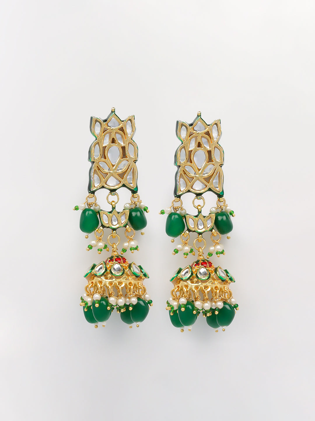Kundan Choker Necklace With Earrings
