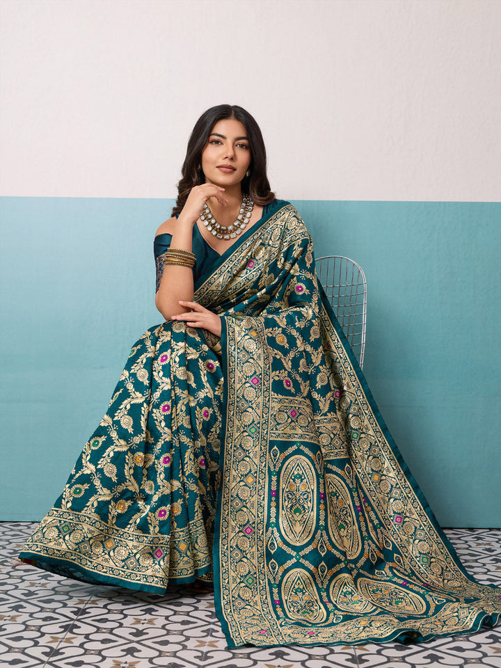 Woven Design Art Silk Saree