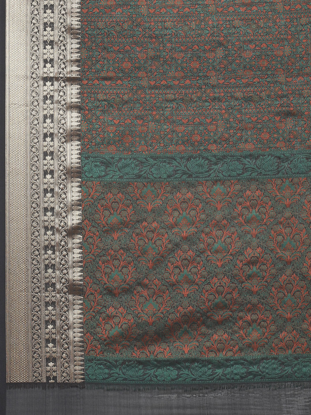 Zari Border Woven Cotton Saree
