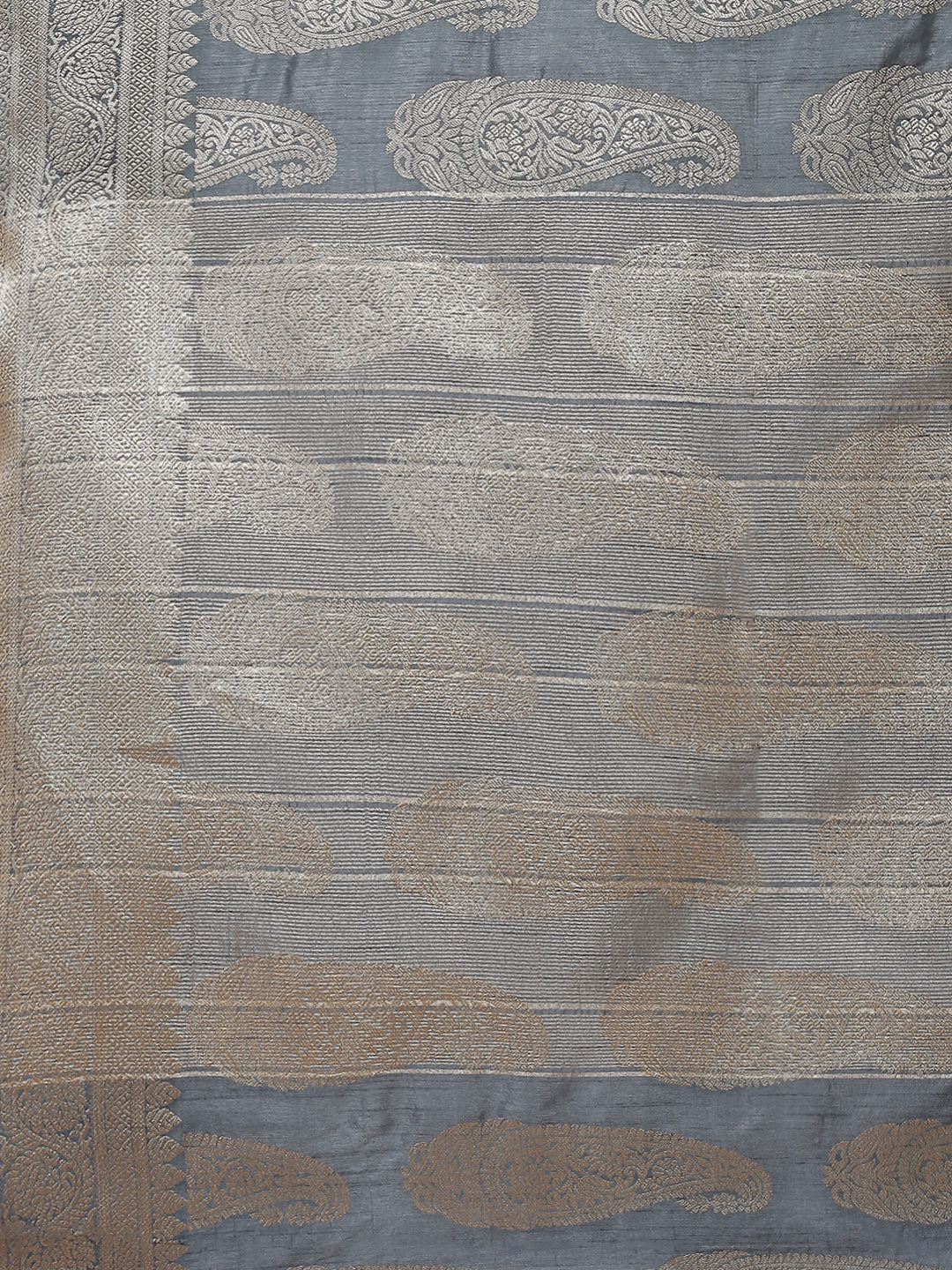 Zari Paisley Woven Handloom Saree