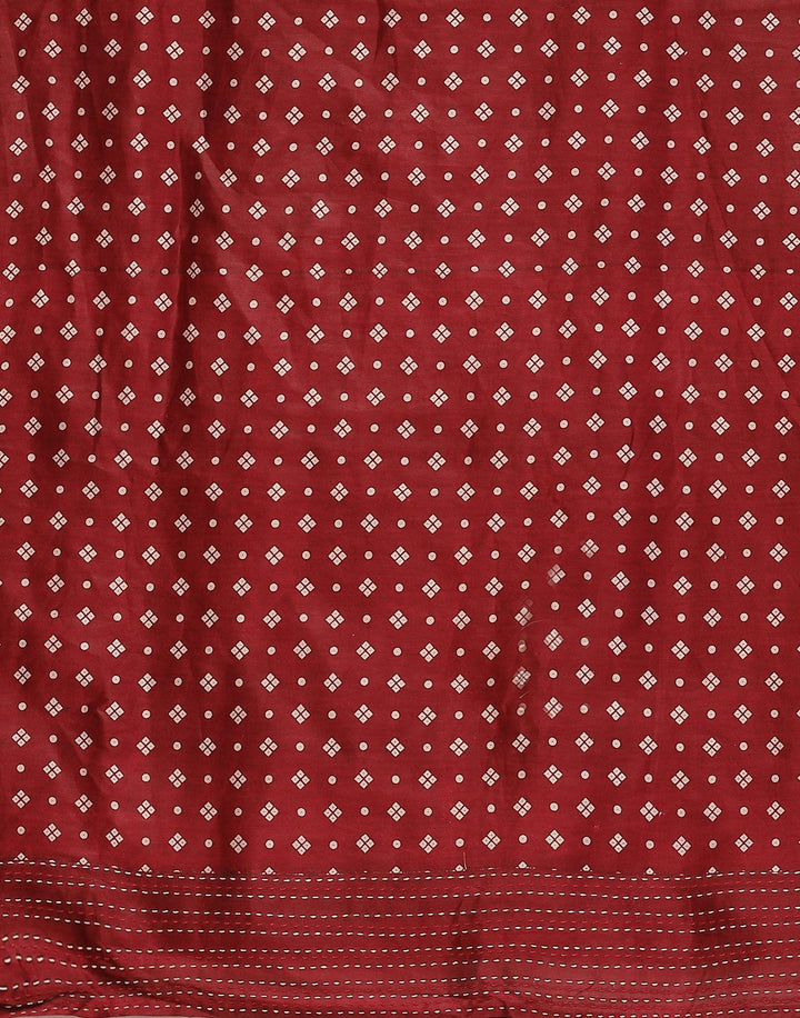 Printed Chanderi Suit Piece