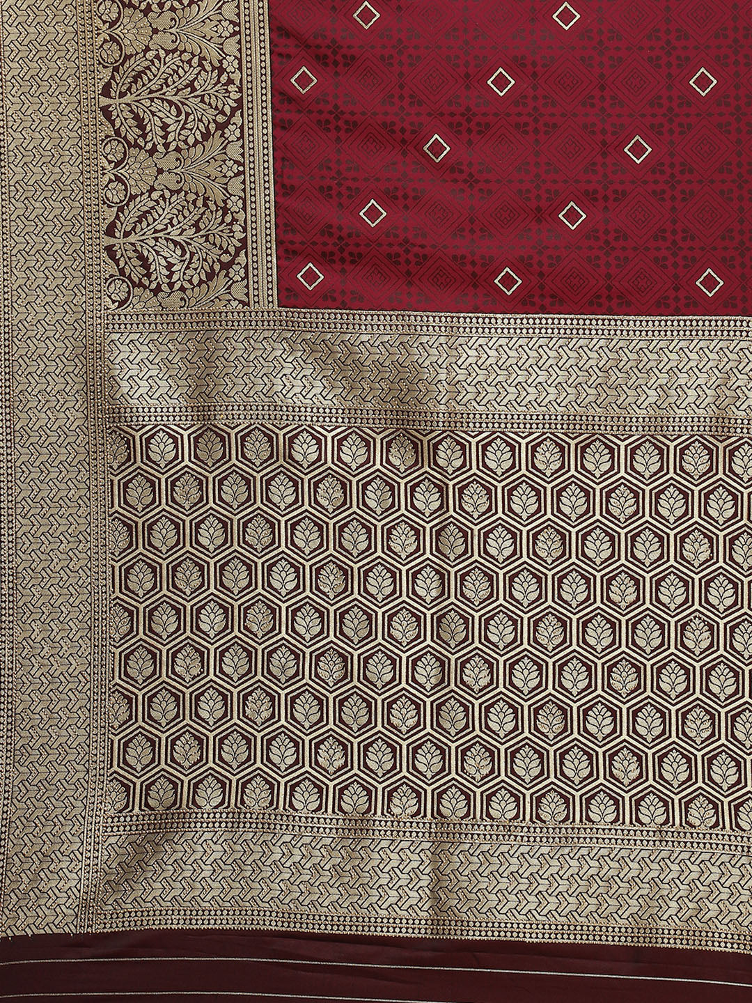 Jamawar Banarasi Art Handloom Saree