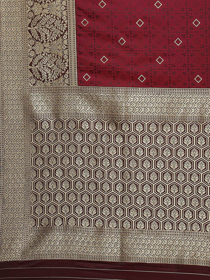 Jamawar Banarasi Art Handloom Saree