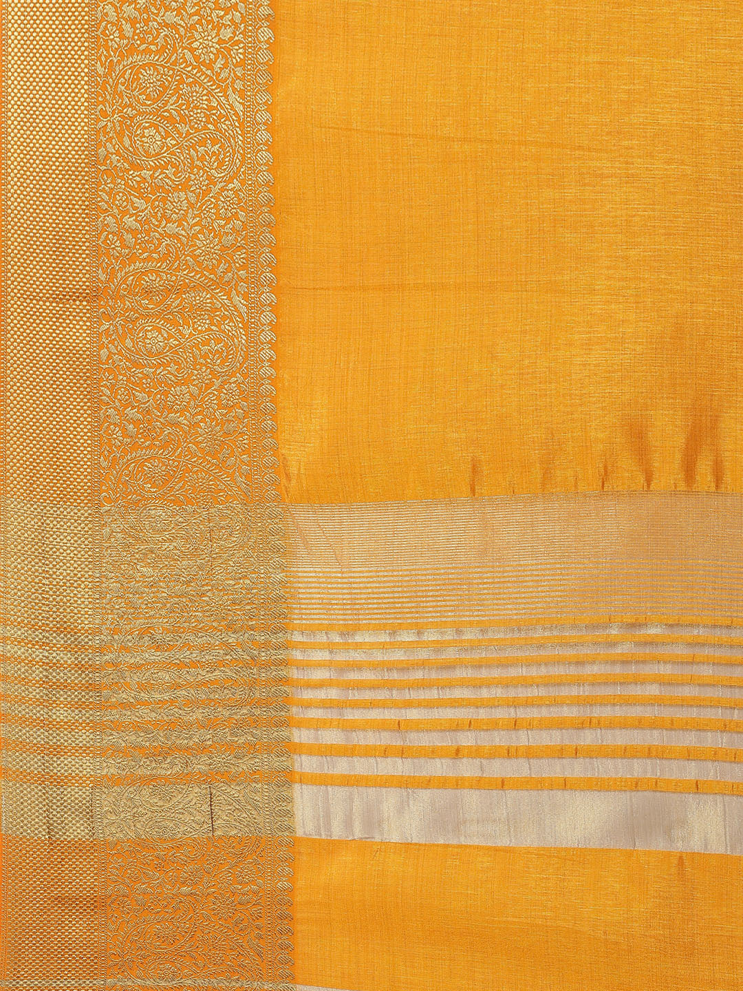 Zari Border Woven Art Handloom Saree