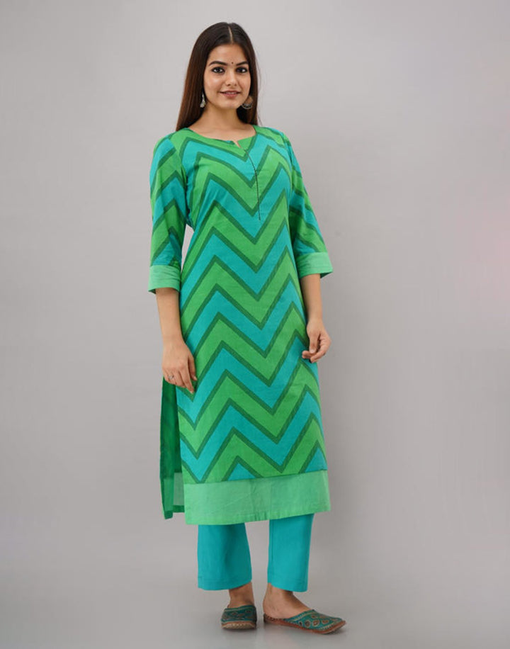 Printed Cotton Kurti