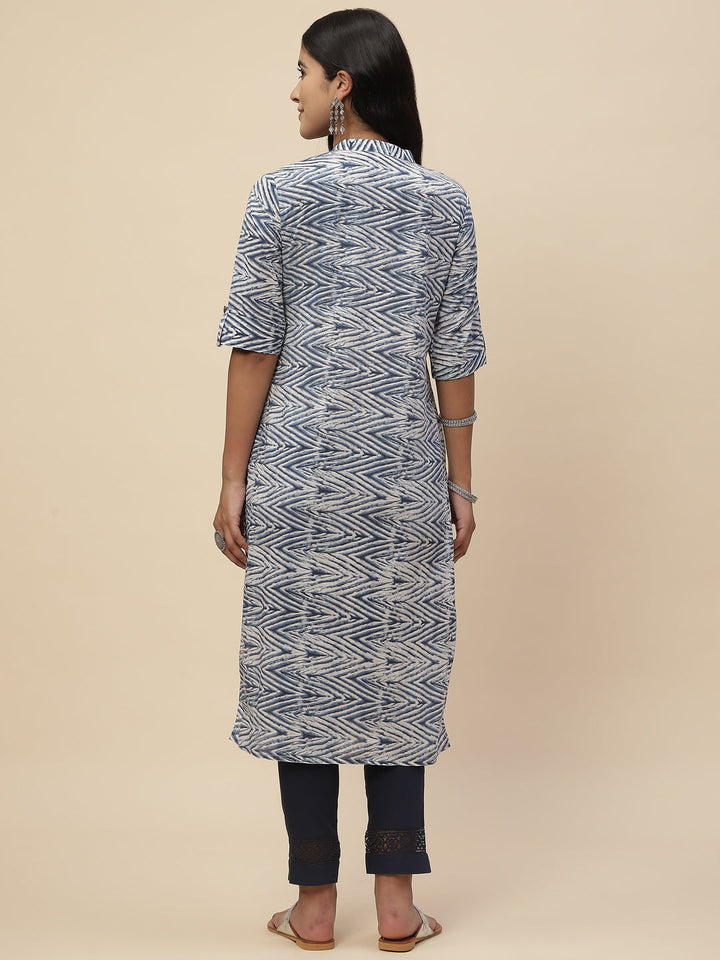 Printed Cotton Kurta